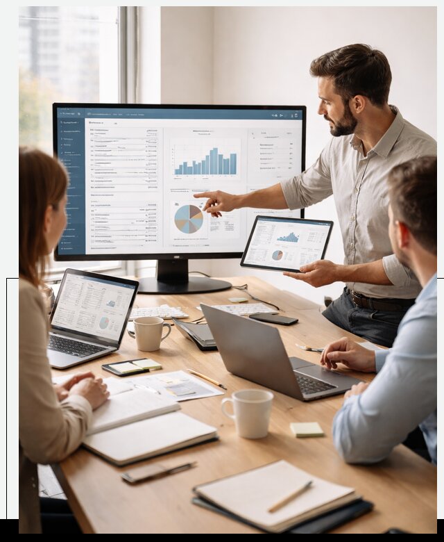 Разработка и внедрение ERP систем под бизнес в Троицке